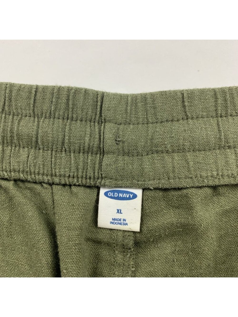 Old Navy Hunter Pines Linen Blend Pull On Shorts XL - Picture 3 of 5